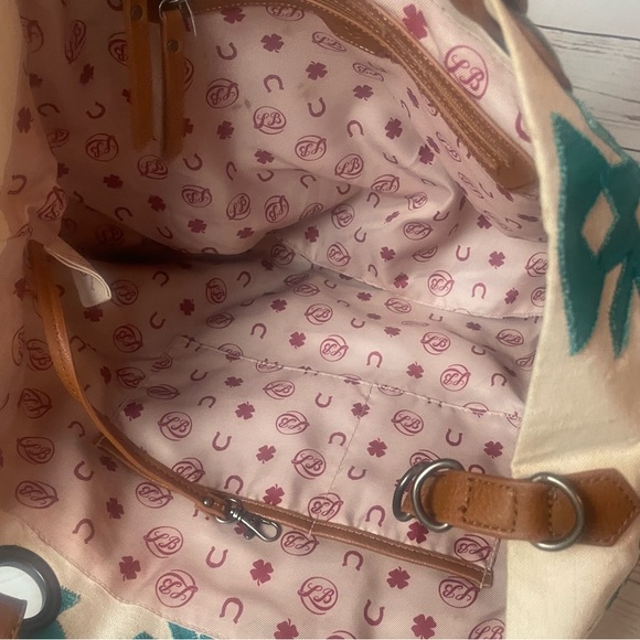 Lucky Brand Turquoise Covina Tote - Picture 5 of 14